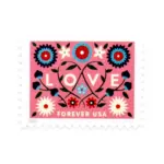 U.S. 2022 Love Forever Stamps Wedding