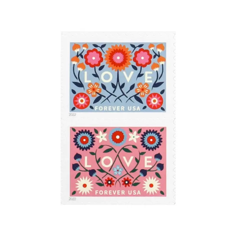 U.S. 2022 Love Forever Stamps Wedding
